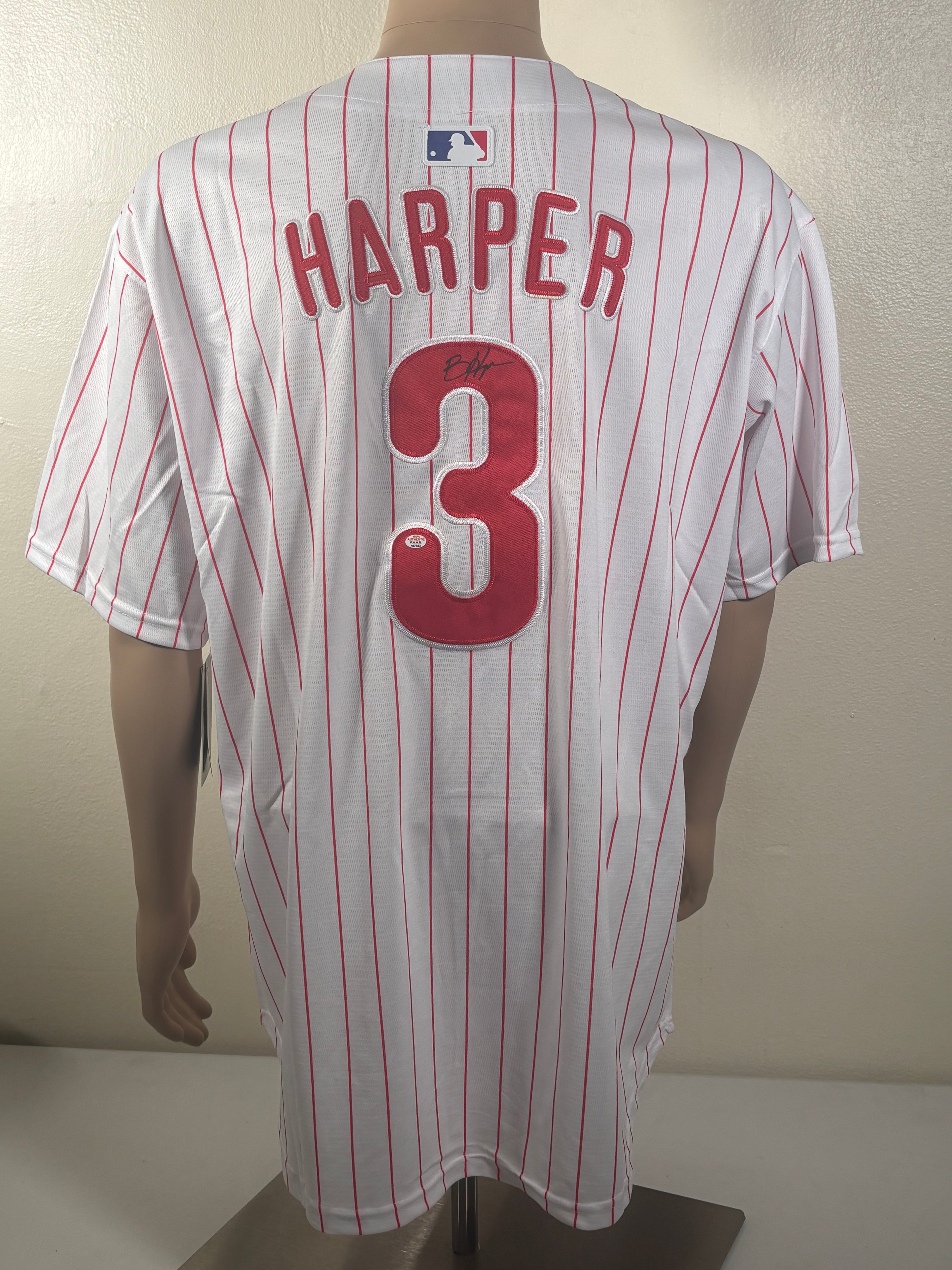 Bryce Harper Signed Philadelphia Phillies Nike Jersey PAAS COA