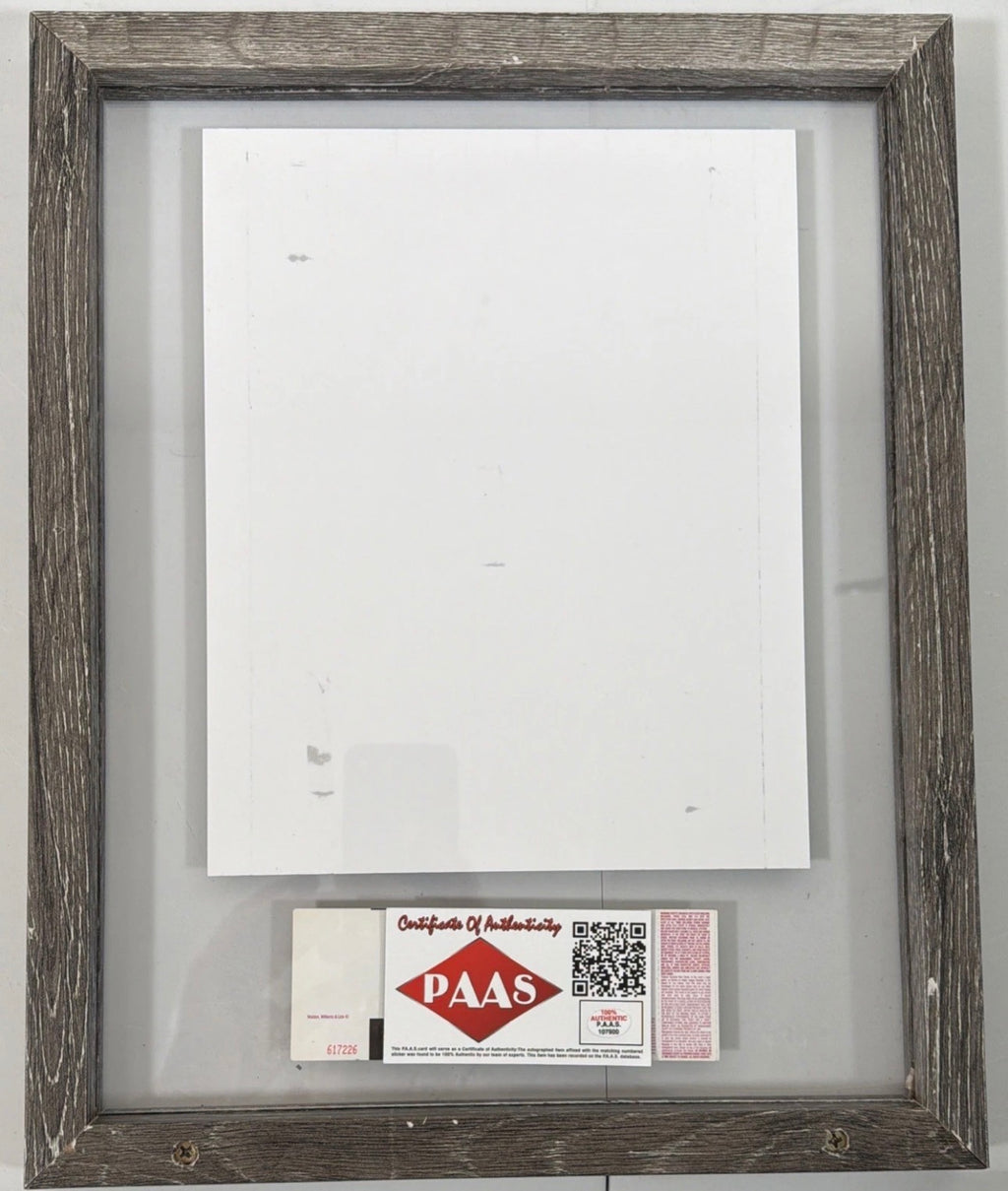 Debbie Harry Blondie Signed Concert Ticket Framed Display PAAS COA SOLD
